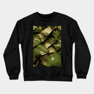 Camouflage Army Pattern, a perfect gift for all soldiers, asg and paintball fans and everyday use! #10 Crewneck Sweatshirt